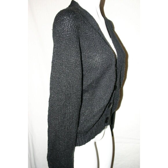 Cabin Creek Womens Black Cardigan Sweater Size Large - Picture 3 of 6